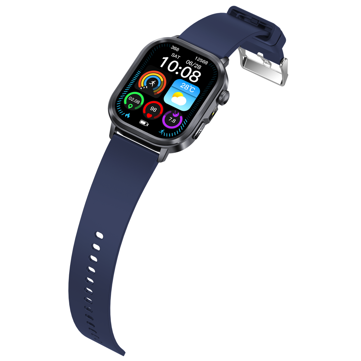 Govos ET473 AI Smart Health Watch with ECG & Micro Health Checkup