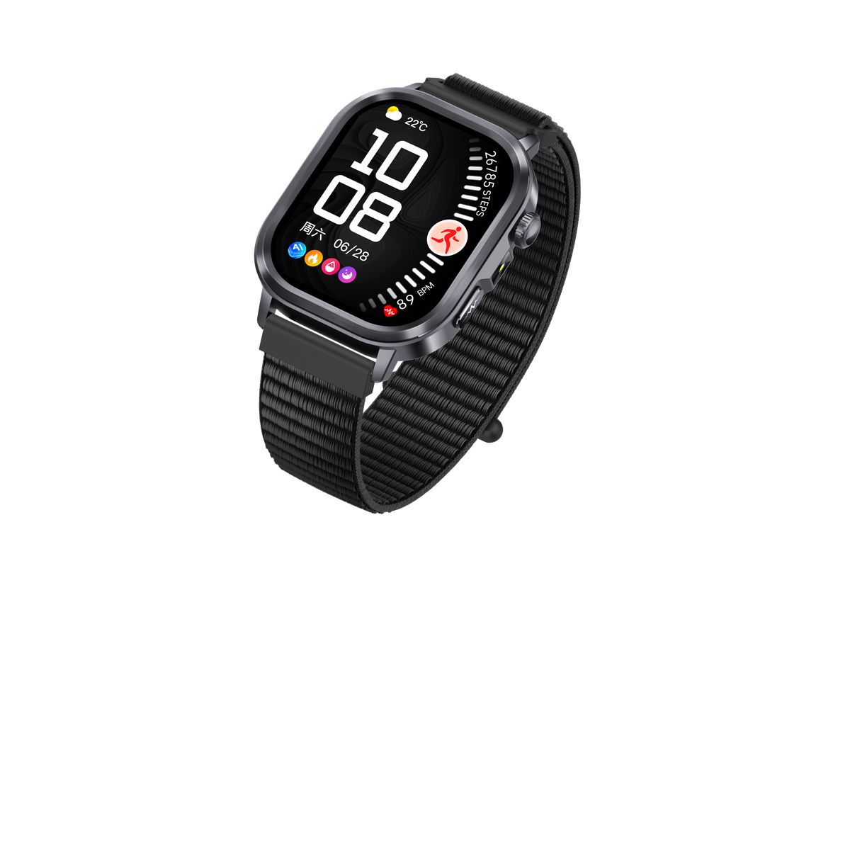 Govos ET473 AI Smart Health Watch with ECG & Micro Health Checkup